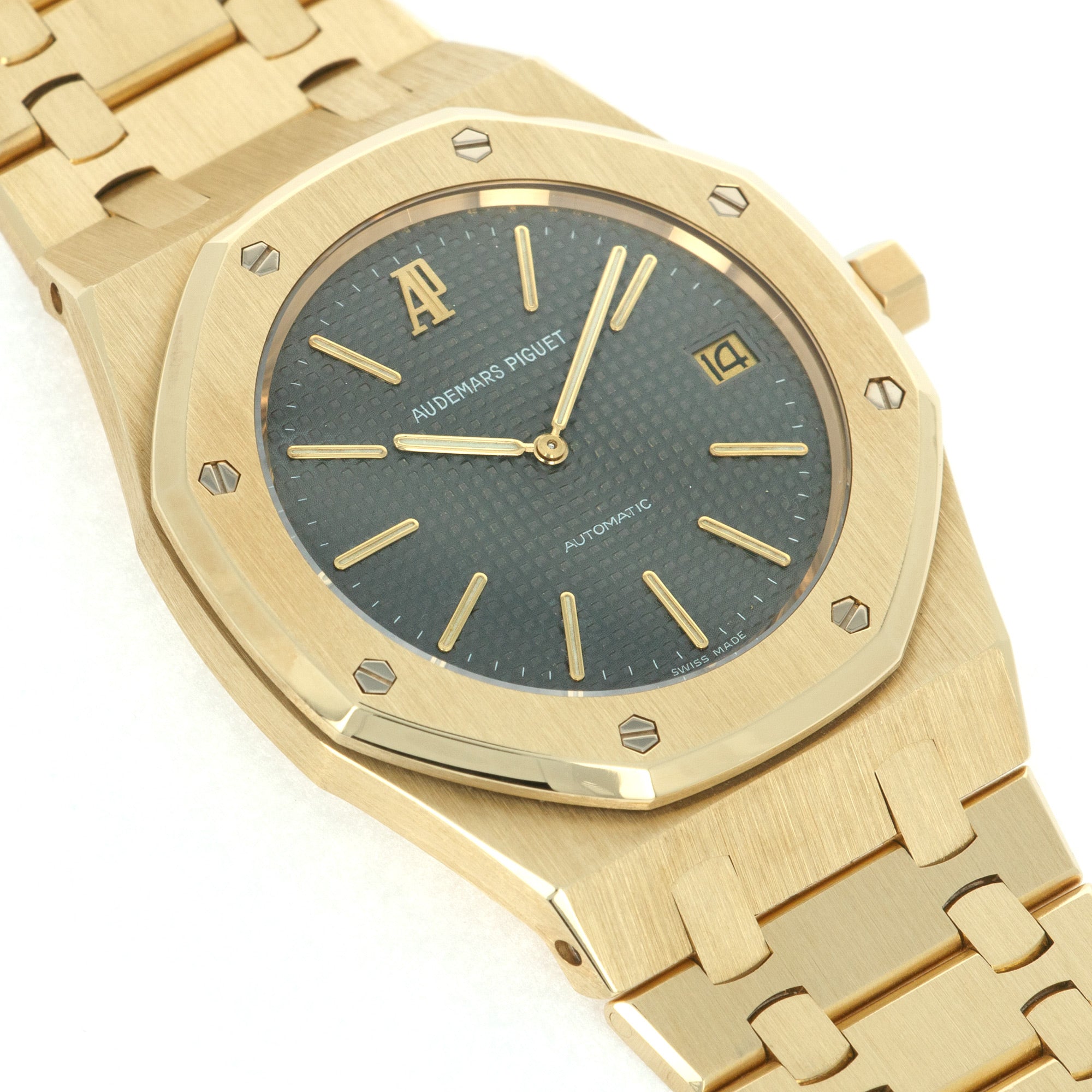 Audemars Piguet - Audemars Piguet Yellow Gold Jubilee Jumbo Royal Oak, Ref. 14802 - The Keystone Watches