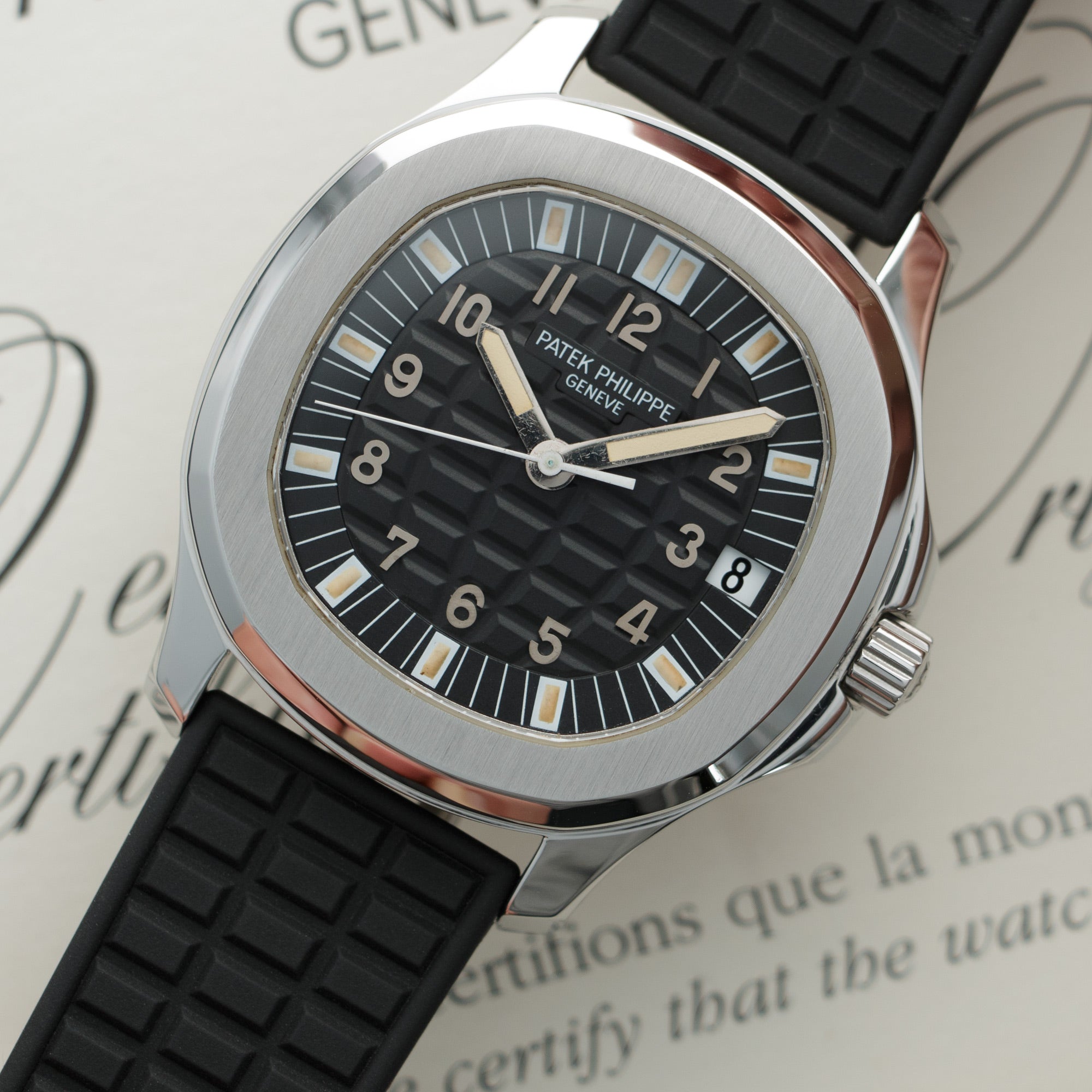 Patek Philippe Aquanaut Jumbo Watch 5065 - Main Image