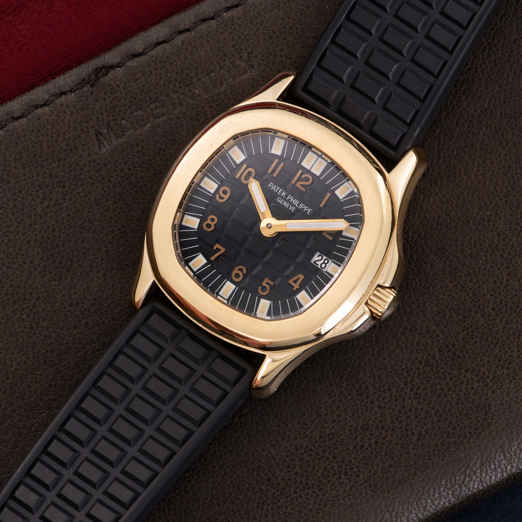 Patek Philippe - Patek Philippe Yellow Gold Aquanaut Watch - The Keystone Watches