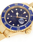 Rolex - Rolex Yellow Gold Submariner Ref. 16618 with Purple Hue Dial - The Keystone Watches