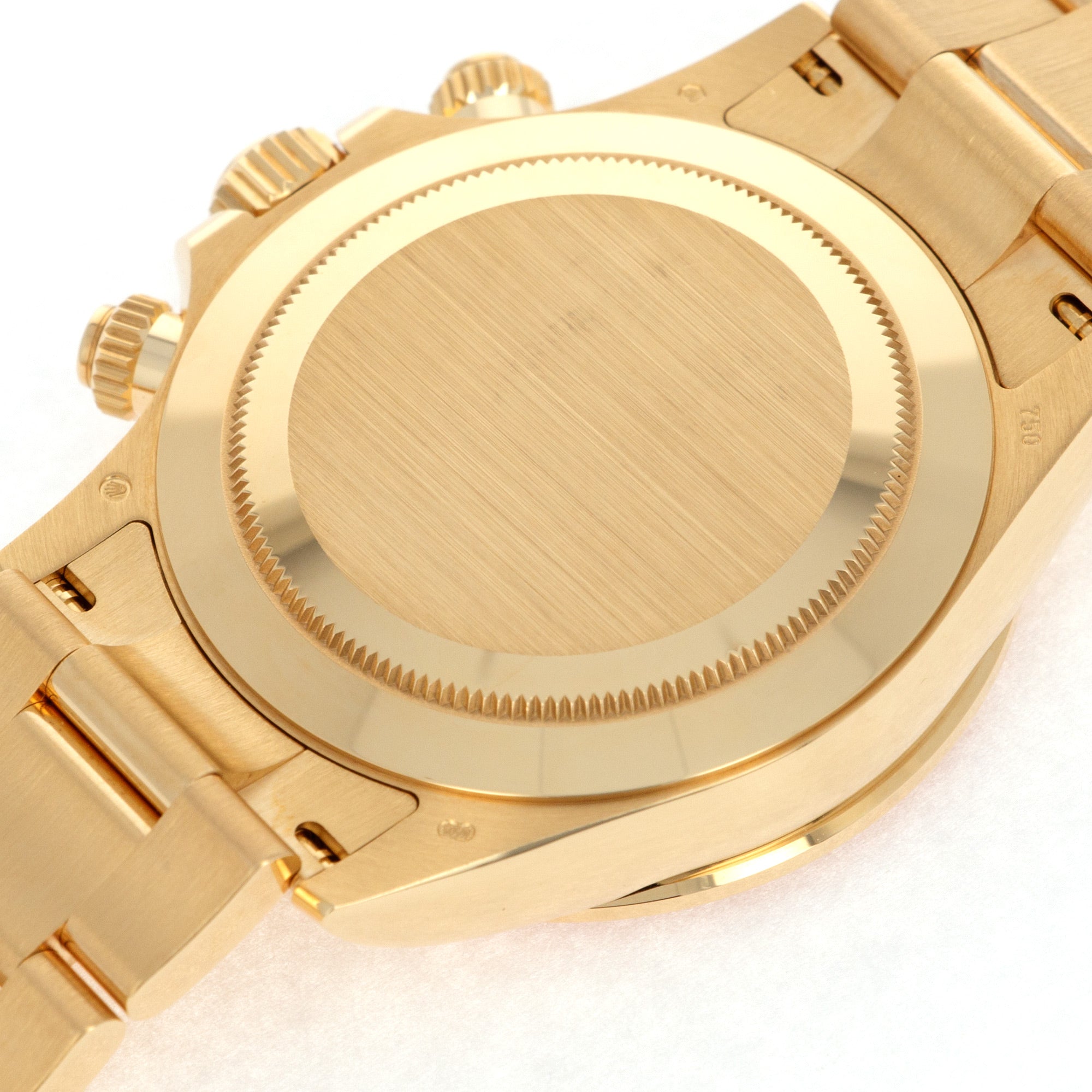 Rolex - Rolex Yellow Gold Daytona Ref. 116578 with MOP Dial and Orange Sapphires - The Keystone Watches