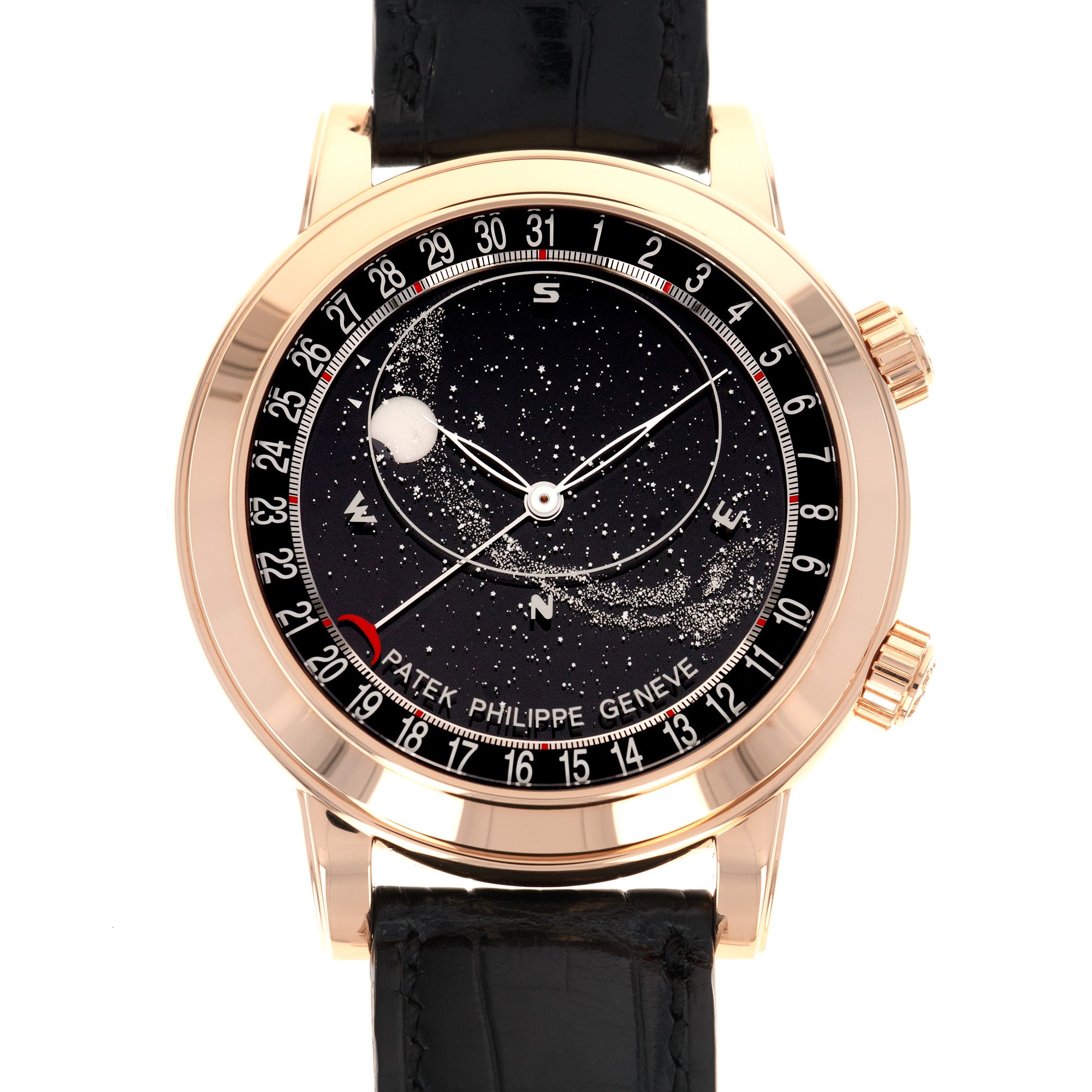 Patek Philippe - Patek Philippe Rose Gold Celestial Watch Ref. 6102 - The Keystone Watches