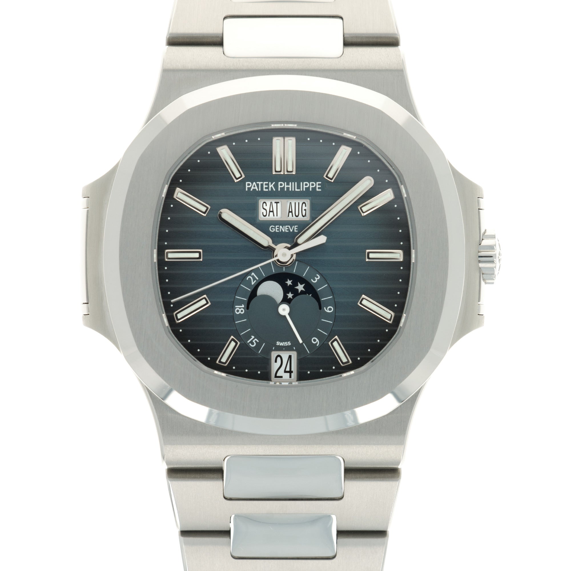 Patek Philippe - Patek Philippe Nautilus Annual Calendar Watch Ref. 5726 - The Keystone Watches