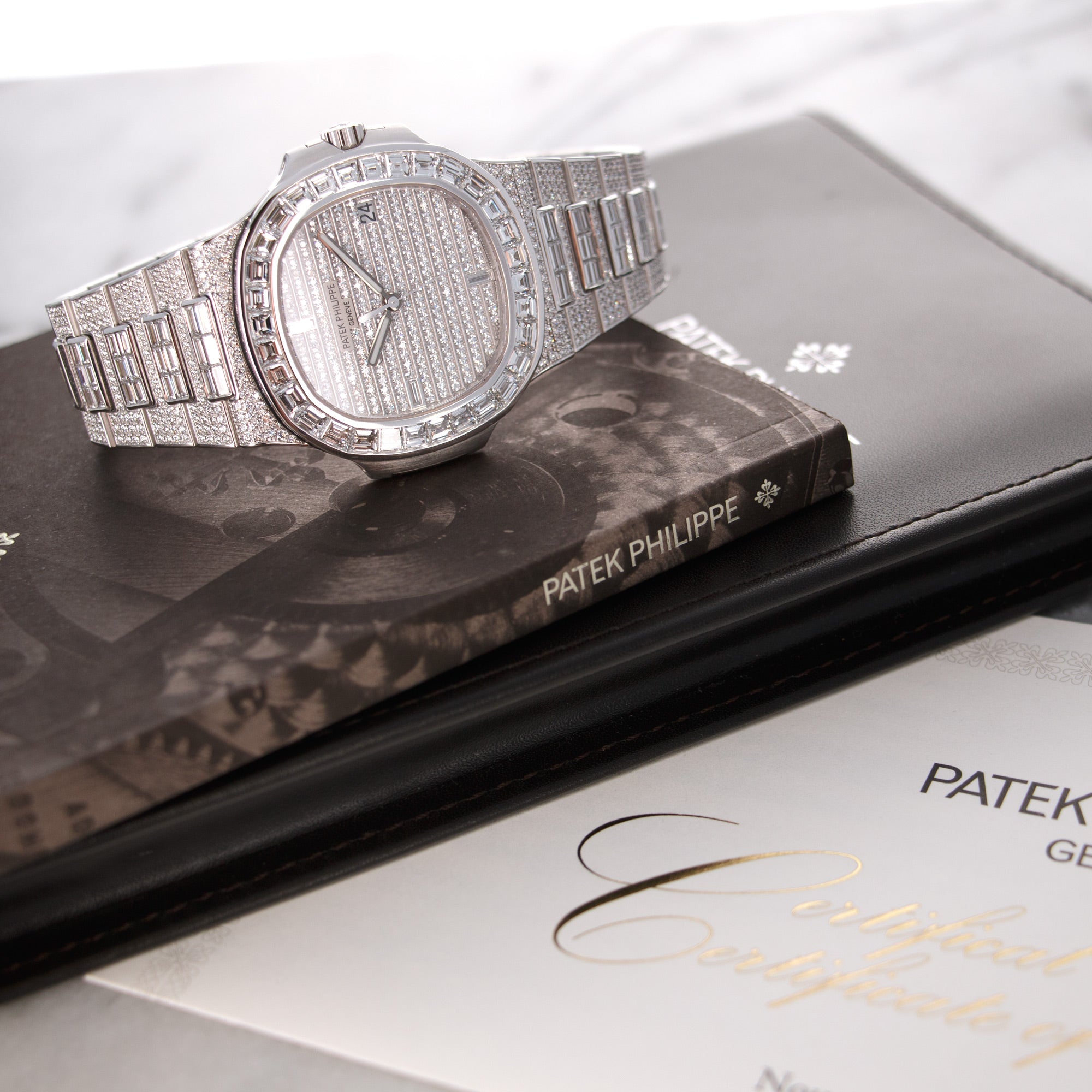 Patek Philippe - Patek Philippe White Gold Nautilus Watch Ref. 5719 - The Keystone Watches