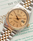 Rolex - Rolex Two-Tone Datejust Watch Ref. 16013, Retailed by Van Cleef & Arpels - The Keystone Watches