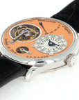 FP Journe - F.P Journe Platinum Tourbillon Remontoir dEgalite with Rose Gold Dial - The Keystone Watches