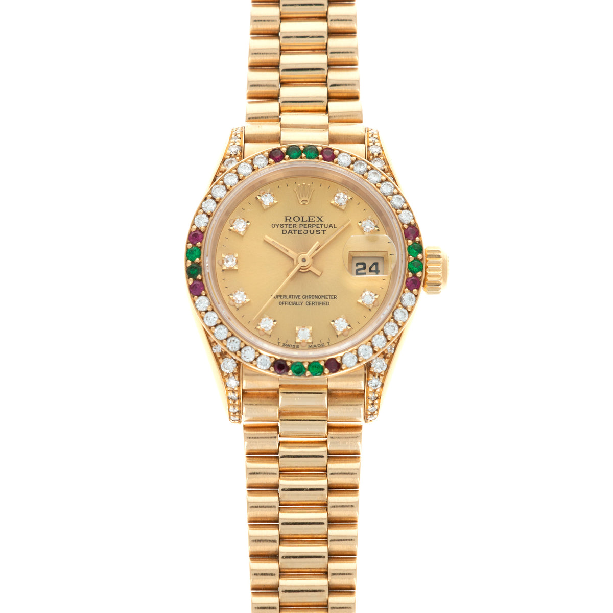 Rolex Crown Collection 69038 18k YG