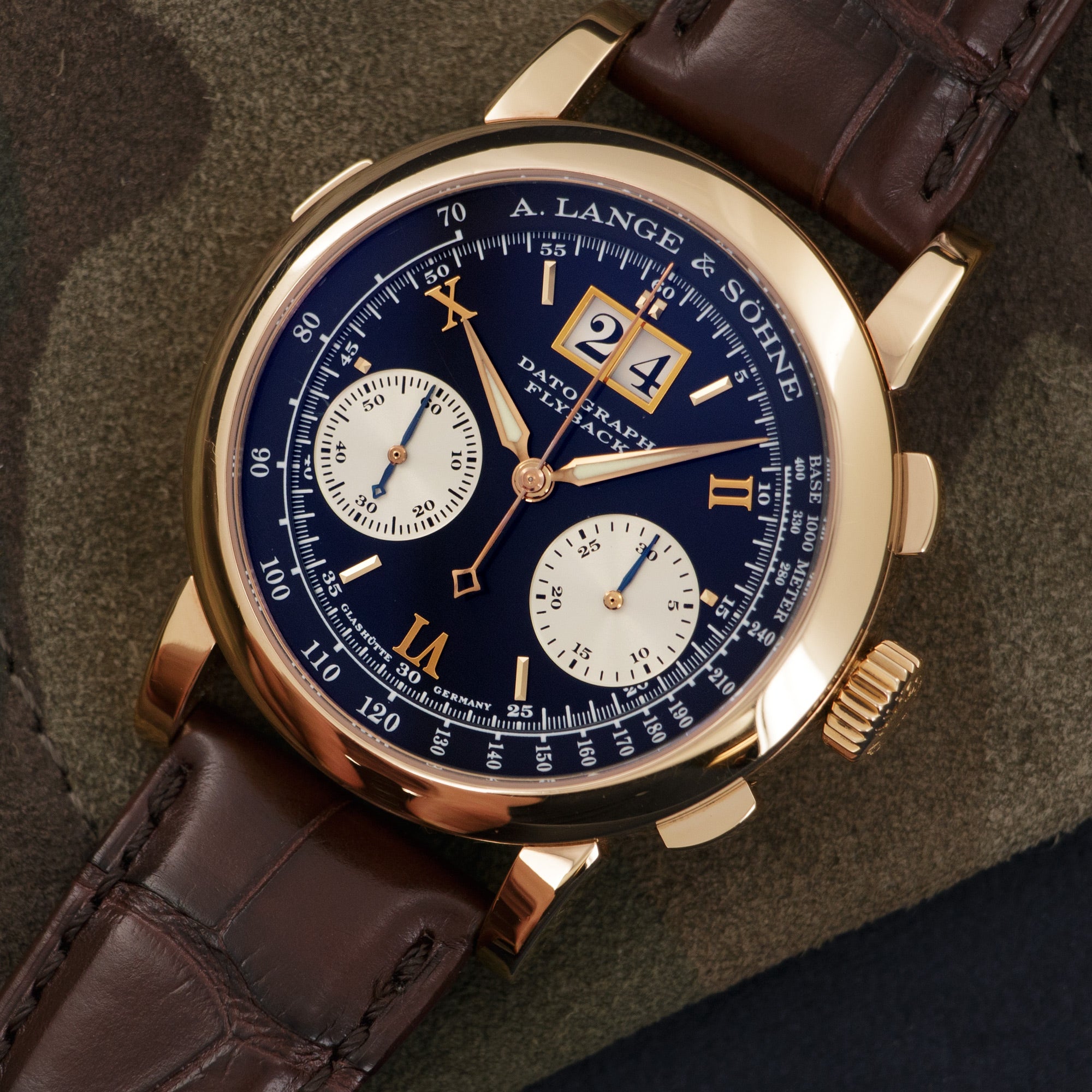 A. Lange & Sohne - A. Lange & Sohne Rose Gold Datograph Dufour Watch Ref. 403.031 - The Keystone Watches