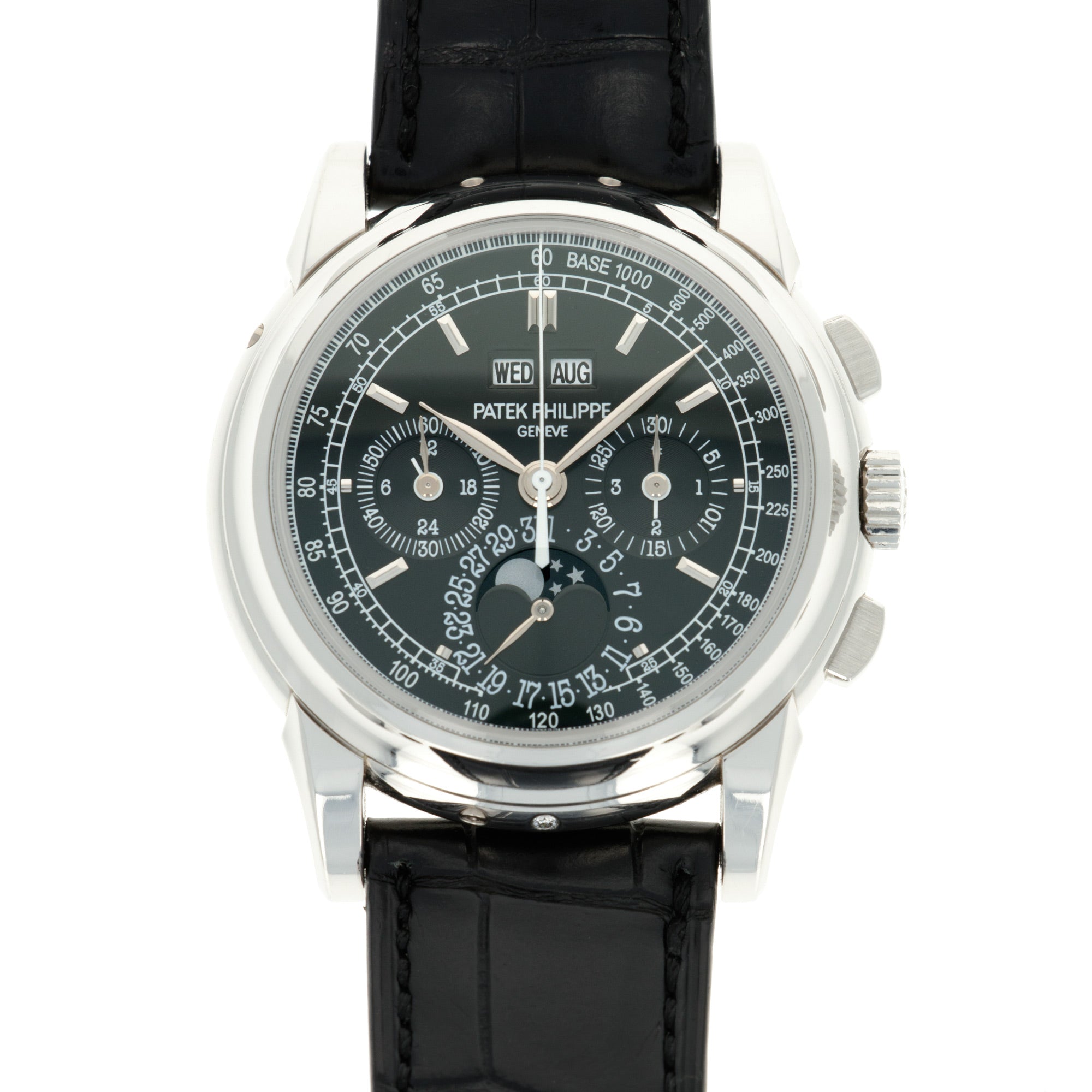 Patek Philippe - Patek Philippe Platinum Perpetual Calendar Chronograph Watch Ref. 5970 - The Keystone Watches