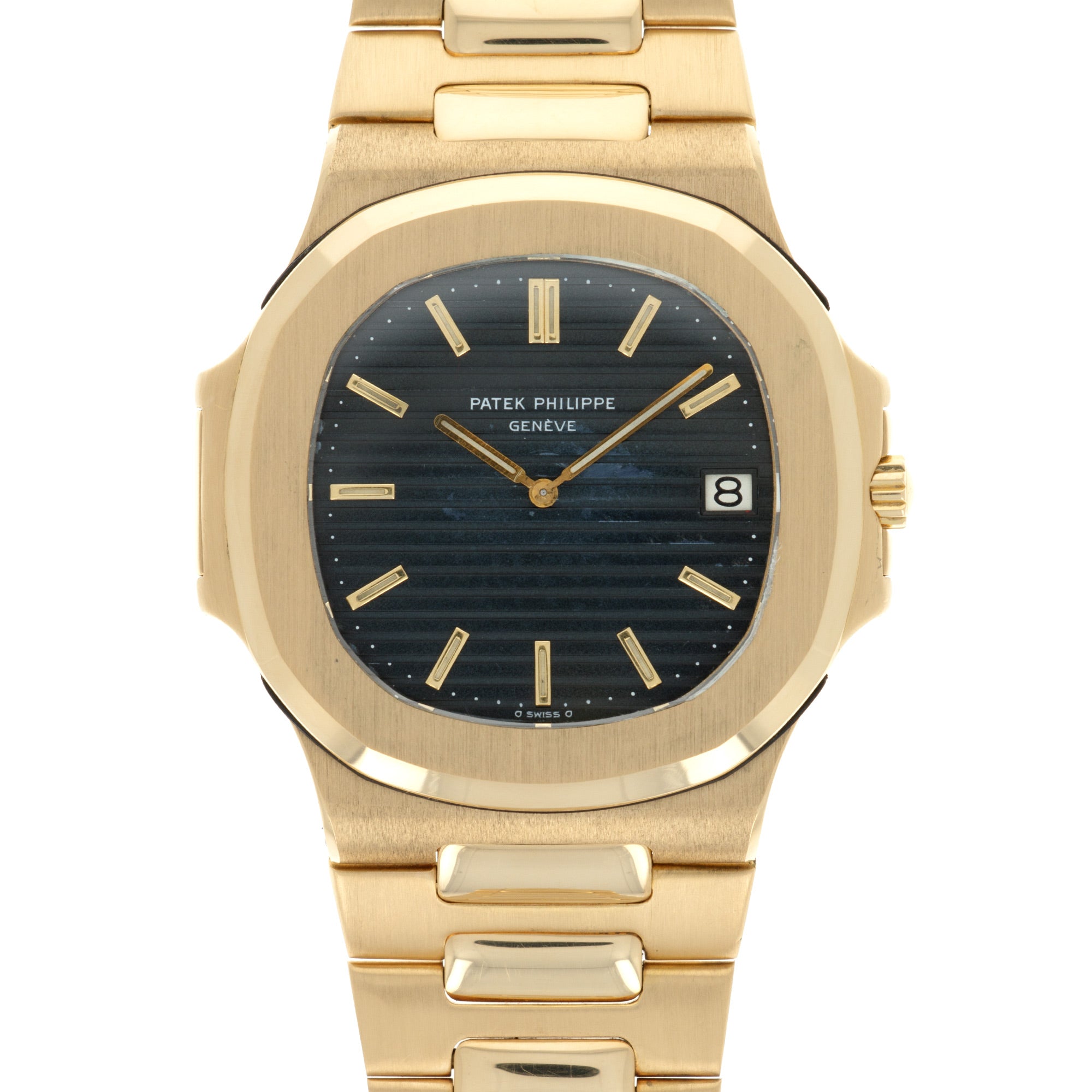 Patek Philippe - Patek Philippe Yellow Gold Nautilus Jumbo Watch Ref. 3700 - The Keystone Watches
