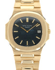 Patek Philippe - Patek Philippe Yellow Gold Nautilus Jumbo Watch Ref. 3700 - The Keystone Watches