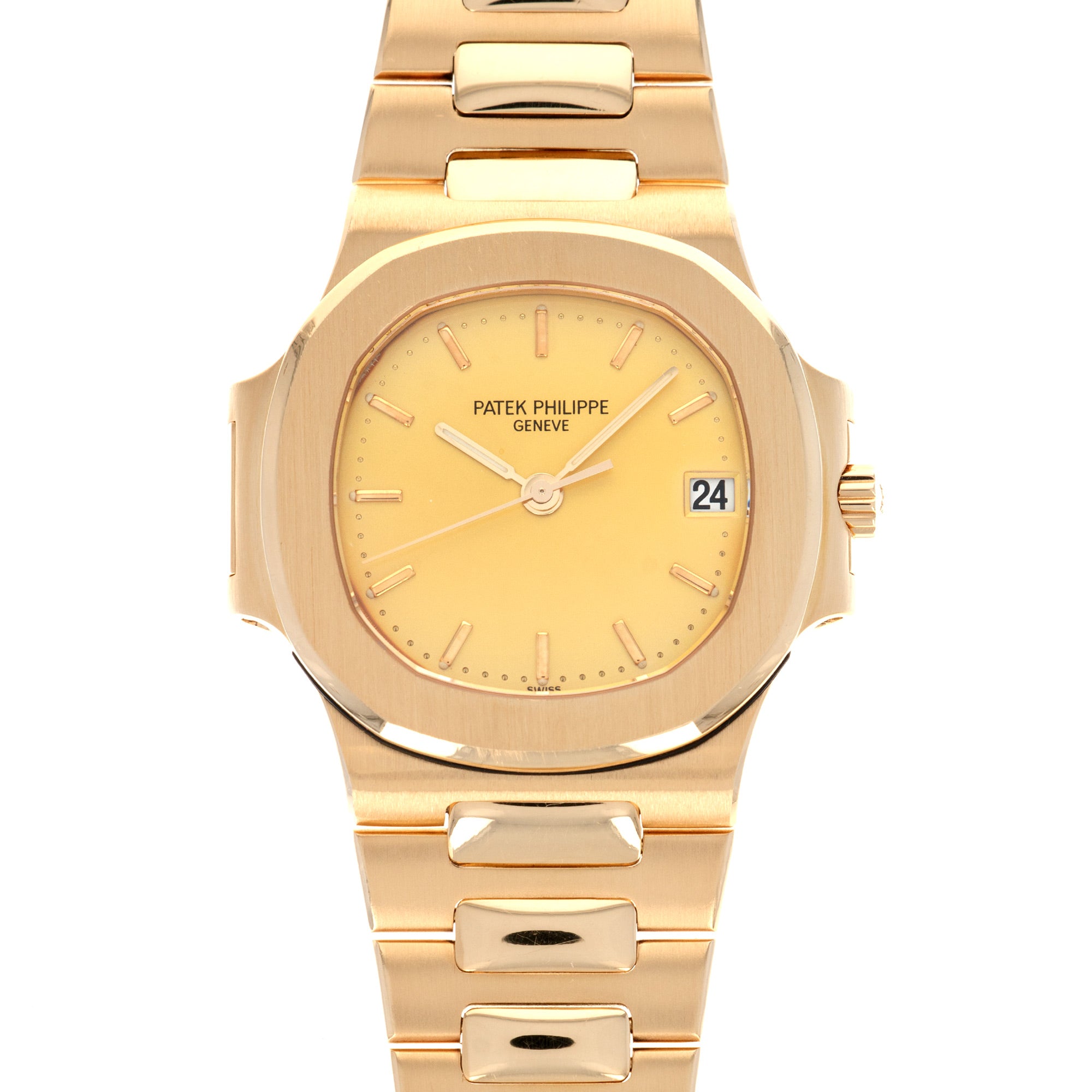 Patek Philippe - Patek Philippe Yellow Gold Nautilus Watch Ref. 3800 - The Keystone Watches