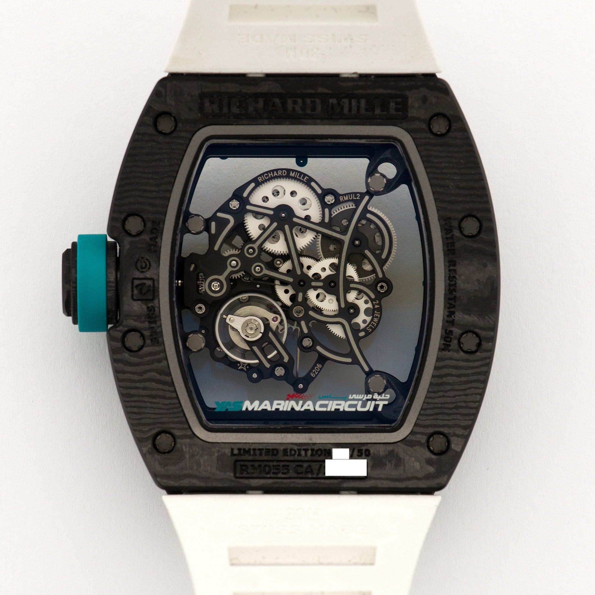 Richard Mille - Richard Mille Carbon Yas Marina Circuit Watch Ref. RM055 - The Keystone Watches