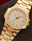 Patek Philippe - Patek Philippe Yellow Gold Nautilus Watch Ref. 3800 - The Keystone Watches
