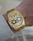 Audemars Piguet - Audemars Piguet Yellow Gold, Day-Date, Moonphase Royal Oak Watch Ref 25594 - The Keystone Watches