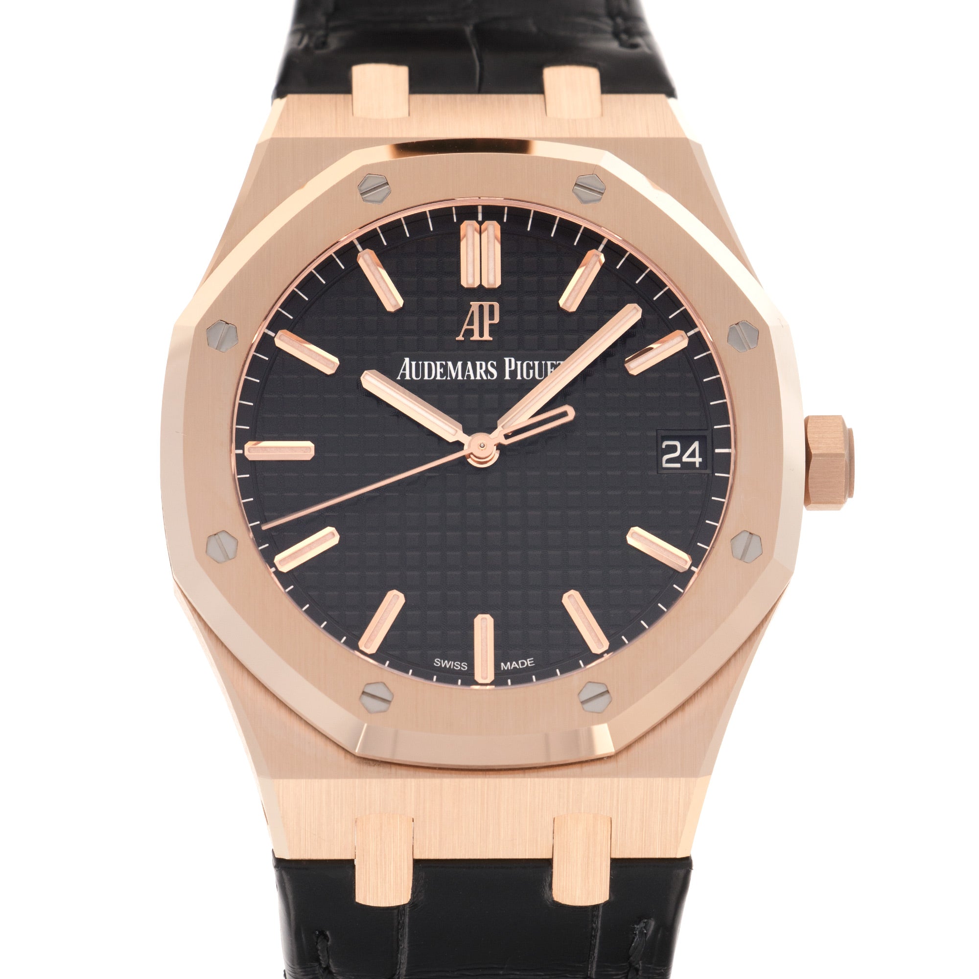 Audemars Piguet - Audemars Piguet Rose Gold Royal Oak Watch Ref. 15500 - The Keystone Watches