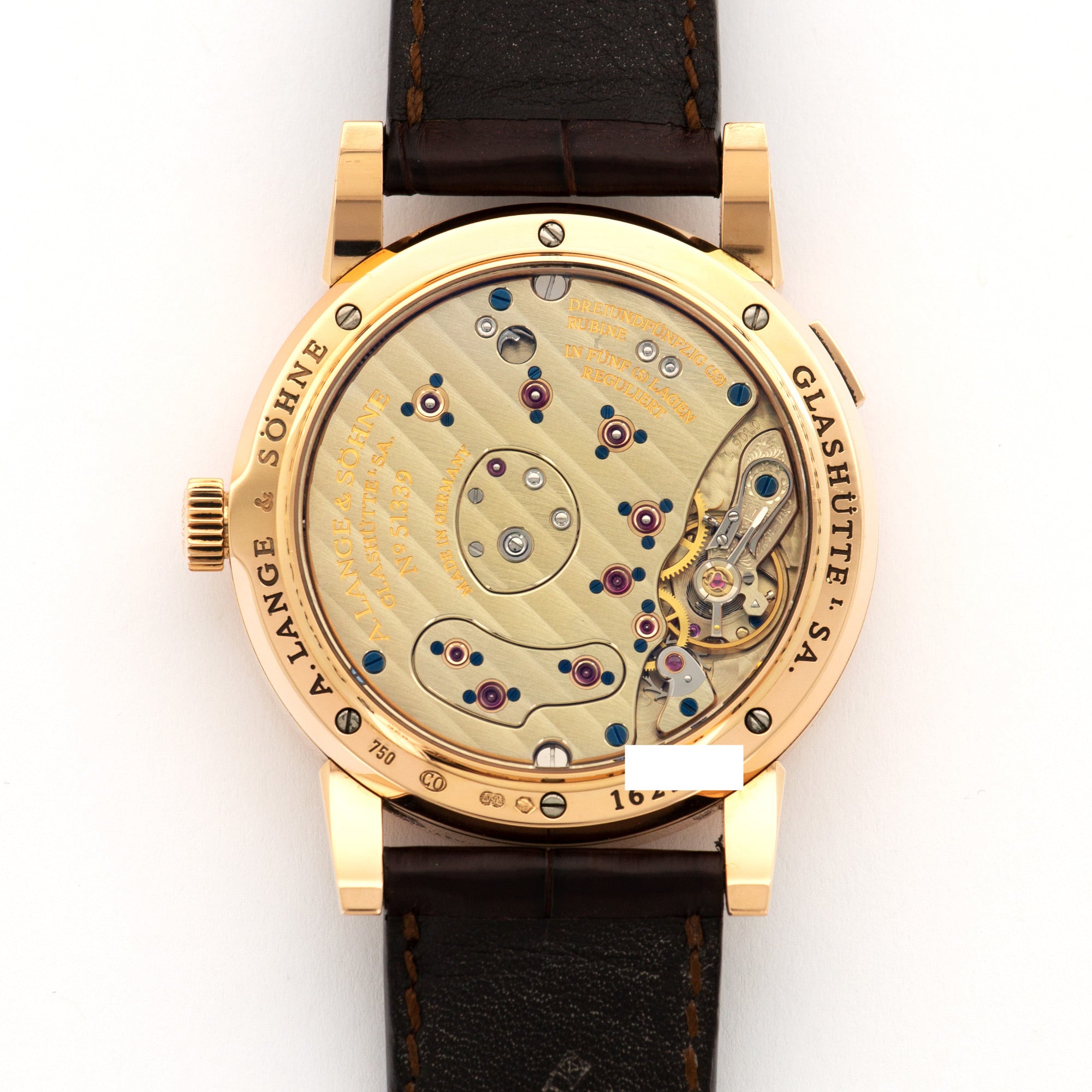 A. Lange & Sohne - A. Lange & Sohne Rose Gold Lange 1 Watch Ref. 101.033 - The Keystone Watches
