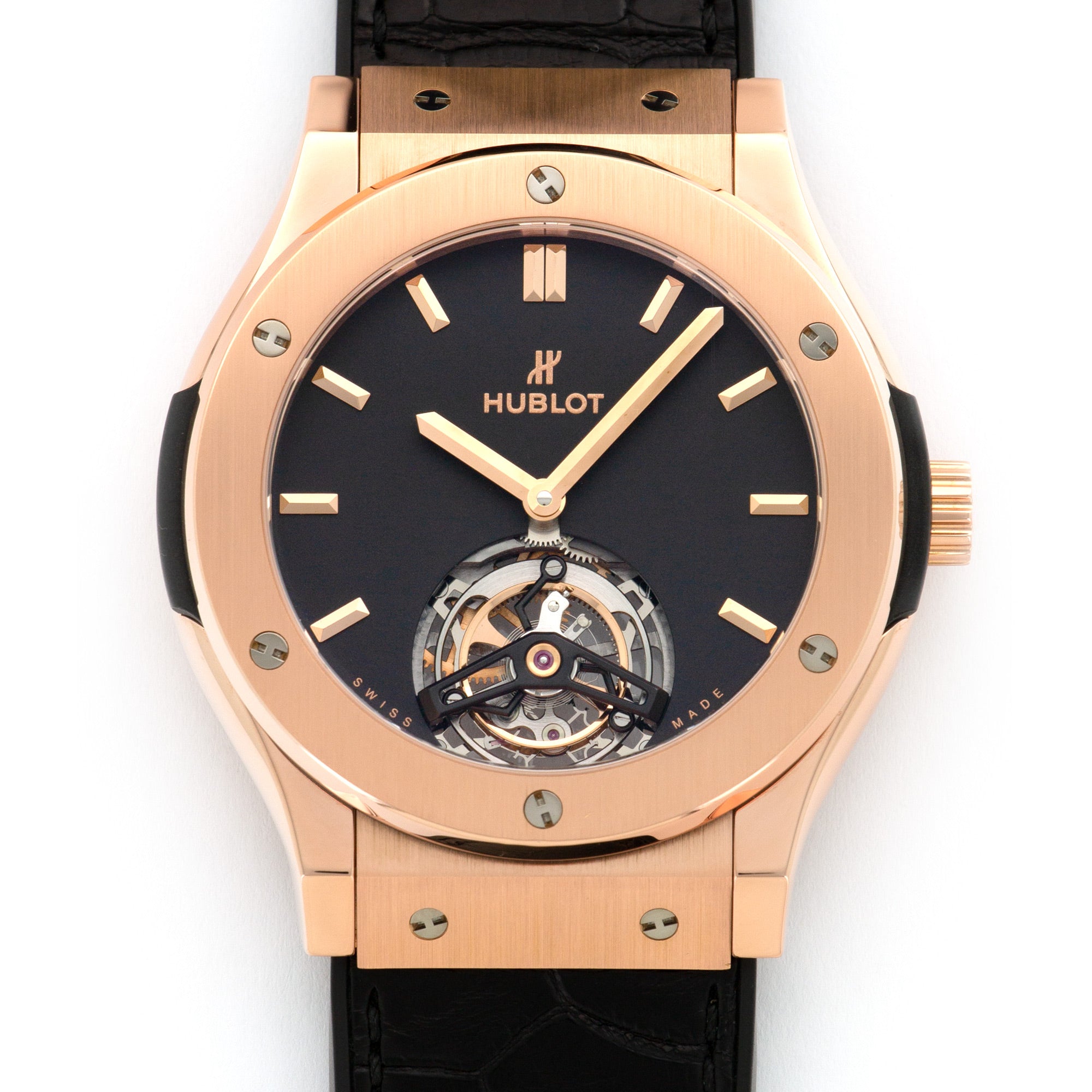 Hublot - Hublot Classic Fusion Tourbillon Rose Gold - The Keystone Watches