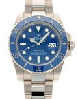 Rolex - Rolex White Gold Smurf Submariner Watch Ref. 116619 - The Keystone Watches