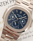 Patek Philippe - Patek Philippe White Gold Nautilus Perpetual Calendar Watch Ref. 5740 - The Keystone Watches