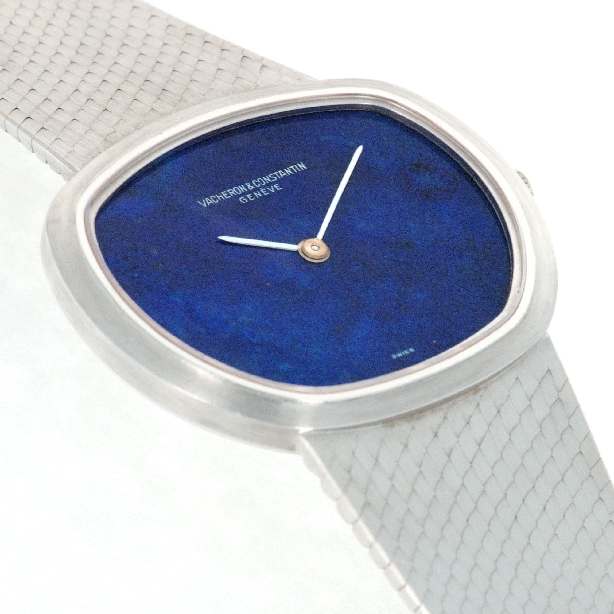 Vacheron Constantin - Vacheron Constantin White Gold Lapis Dial Watch, 1970s - The Keystone Watches