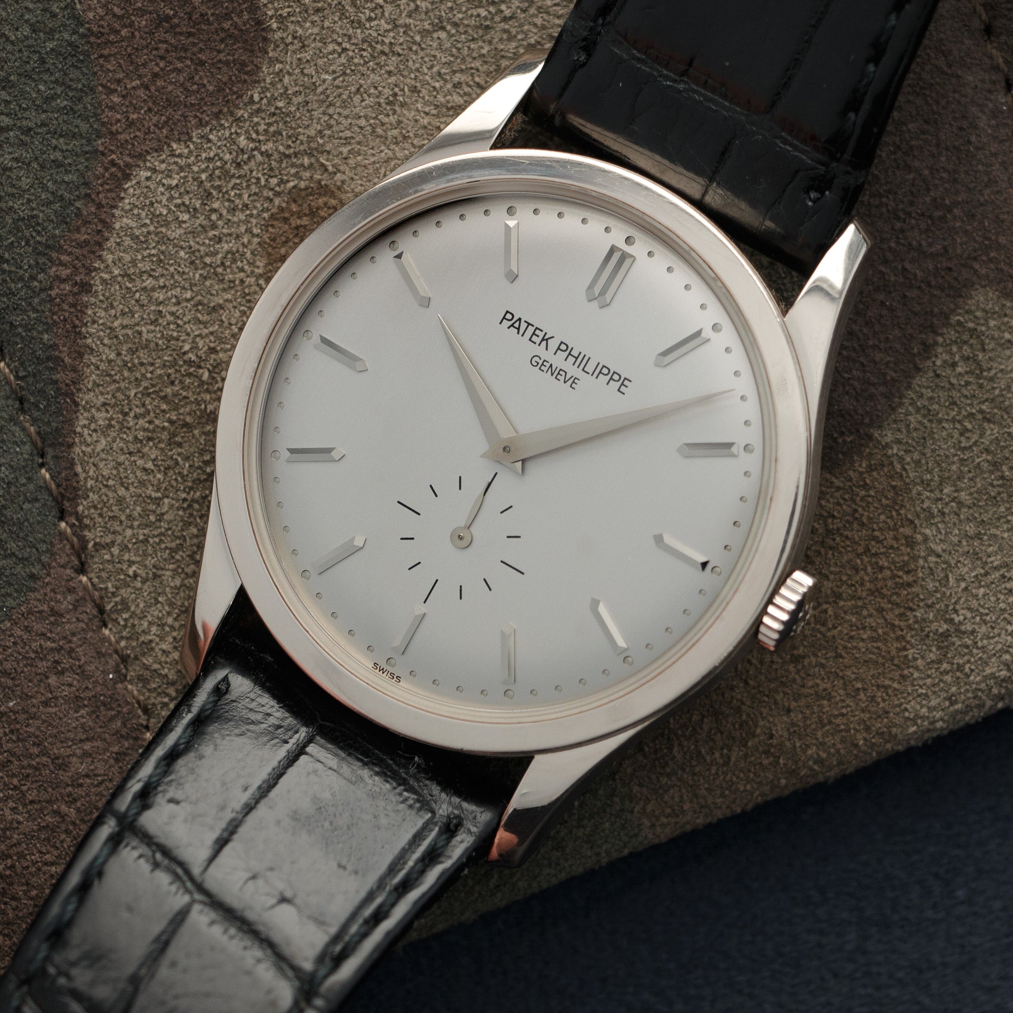 Patek Philippe - Patek Philippe White Gold Calatrava Watch Ref. 5196 - The Keystone Watches