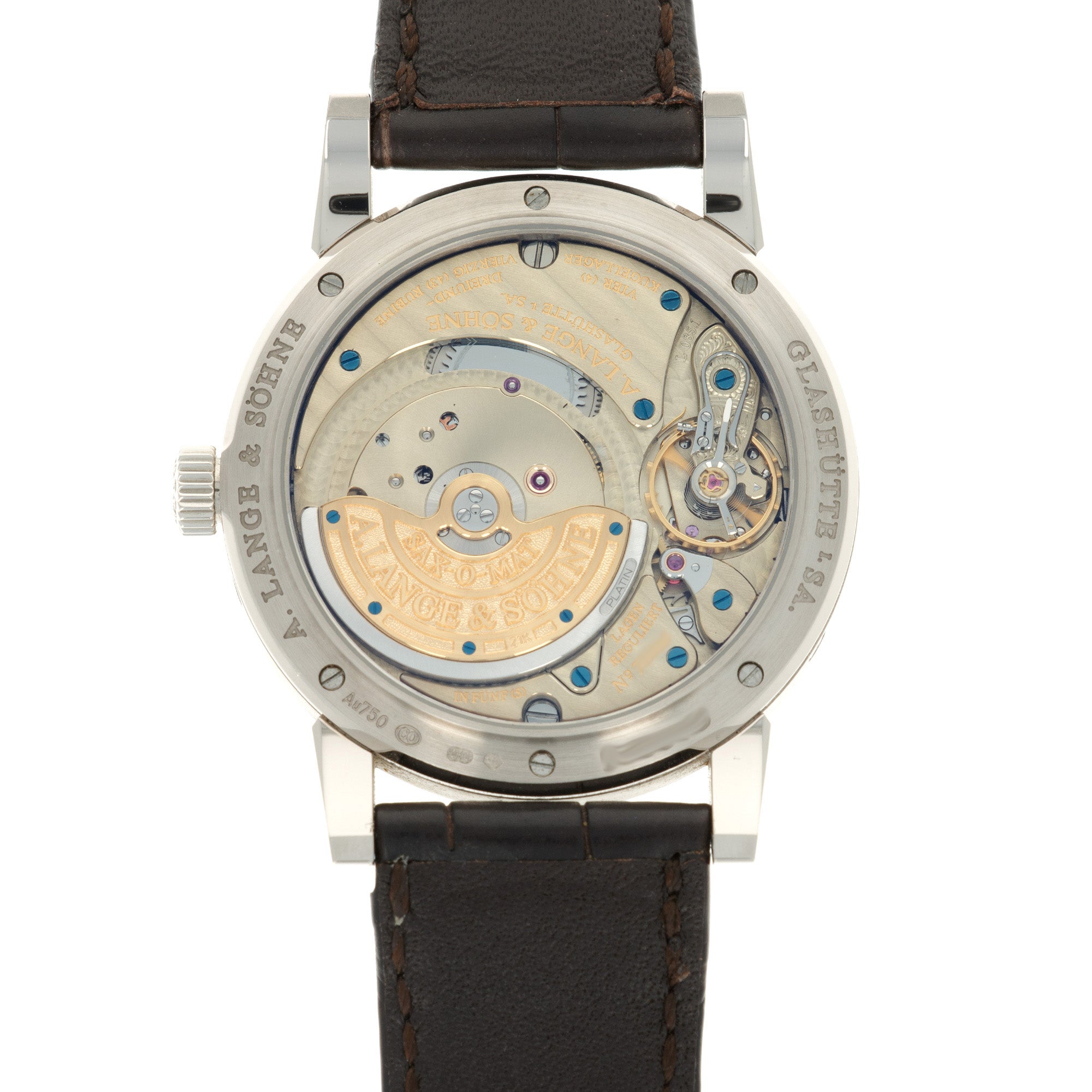 A. Lange & Sohne - A. Lange & Sohne White Gold Saxonia Annual Calendar Ref. 330.026 - The Keystone Watches