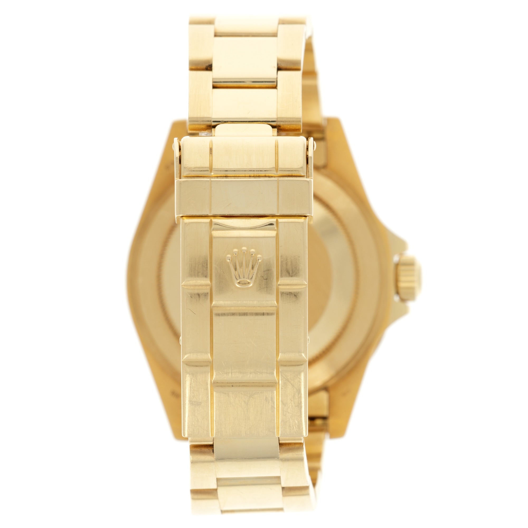 Rolex - Rolex Yellow Gold Submariner Ref. 16618 with Purple Hue Dial - The Keystone Watches