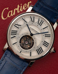 Cartier - Cartier White Gold Rotonde de Cartier Flying Tourbillon Watch - The Keystone Watches
