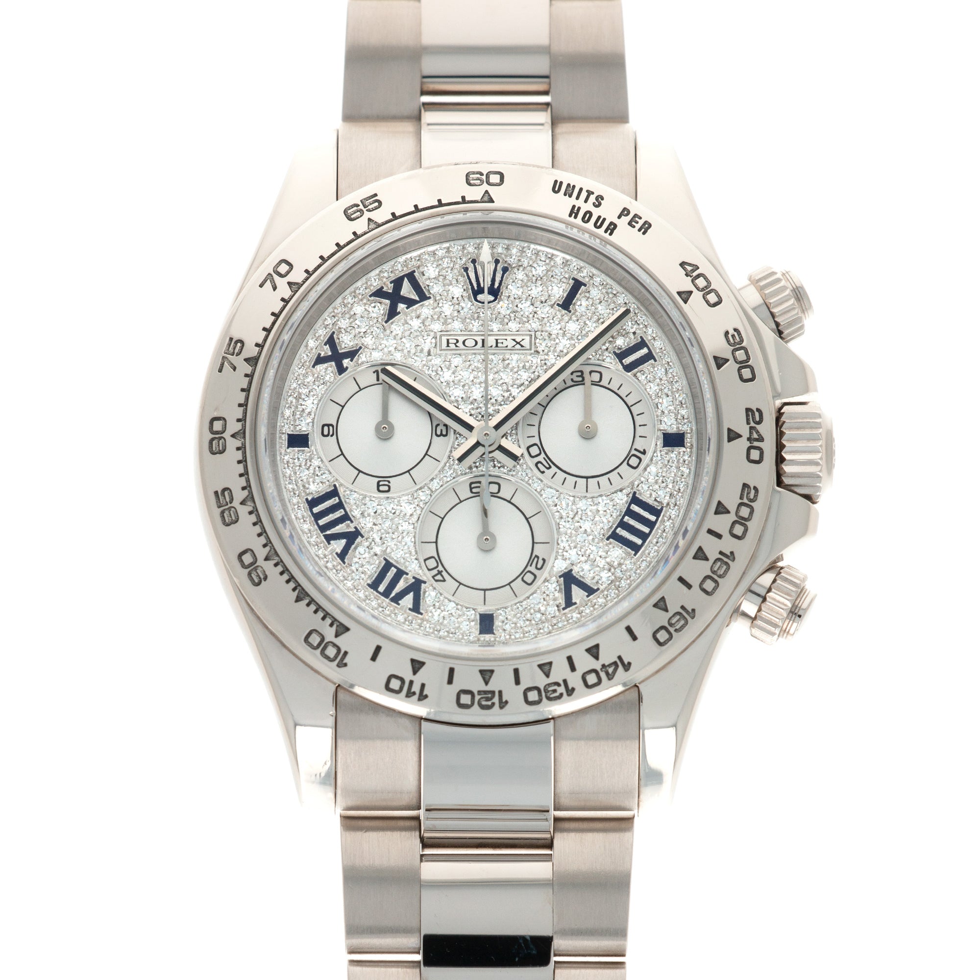 Rolex - Rolex Daytona white Gold with diamond dial ref. 116509 - The Keystone Watches