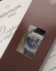 Patek Philippe - Patek Philippe Platinum Perpetual Calendar Chronograph Watch Ref. 5970 Unworn and in Original Seal - The Keystone Watches