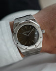 Audemars Piguet - Audemars Piguet Steel Royal Oak Ref. 5402 with Tropical Dial, with Box and Papers - The Keystone Watches
