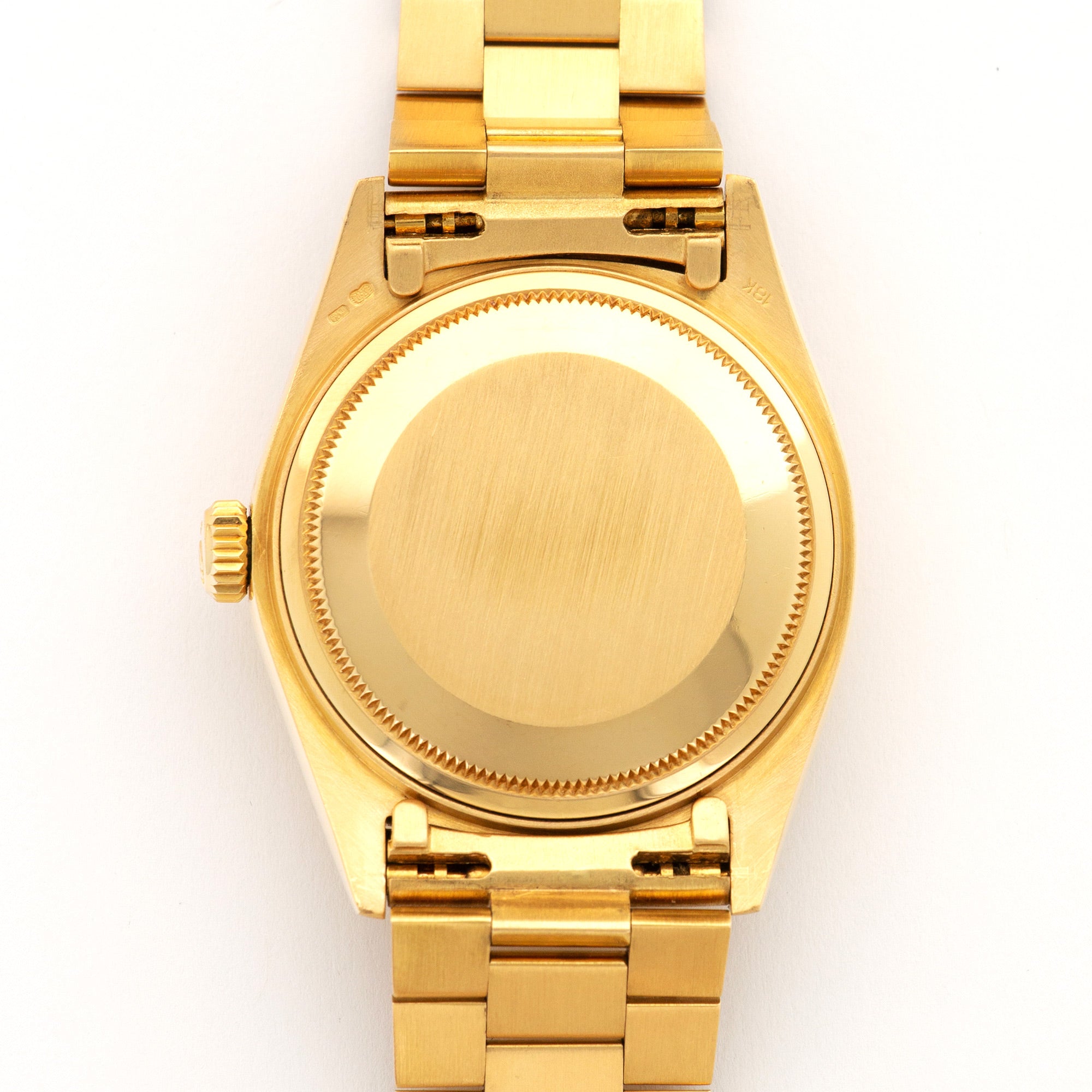 Rolex - Rolex Yellow Gold Day-Date Pave Diamond Watch, from 1981 - The Keystone Watches