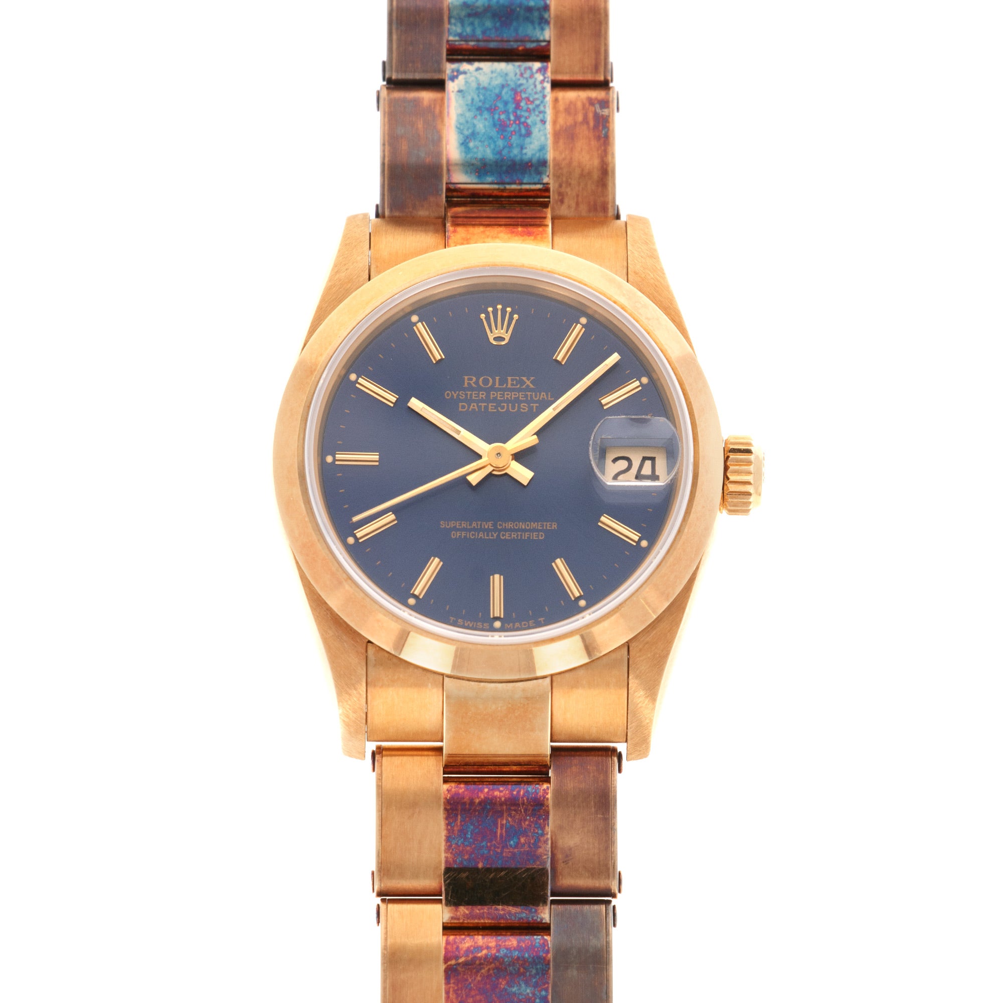 Rolex - Rolex Yellow Gold Datejust Watch Ref. 68248, in New Old Stock Condition - The Keystone Watches