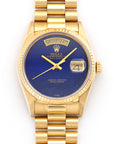 Rolex - Rolex Yellow Gold Day-Date Lapis Lazuli Watch Ref. 18038 - The Keystone Watches