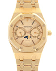 Audemars Piguet - Audemars Piguet Yellow Gold Royal Oak Moonphase Watch - The Keystone Watches