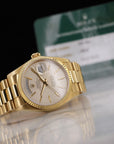 Rolex - Rolex Yellow Gold Day-Date Watch Ref. 18038, Retailed by Tiffany & Co. - The Keystone Watches