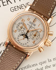 Patek Philippe - Patek Philippe Rose Gold Perpetual Calendar Split Watch Ref. 5004 - The Keystone Watches