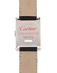 Cartier - Cartier White Gold Rectangulaire a Pattes Vis Armurier Enamel Tank Watch - The Keystone Watches