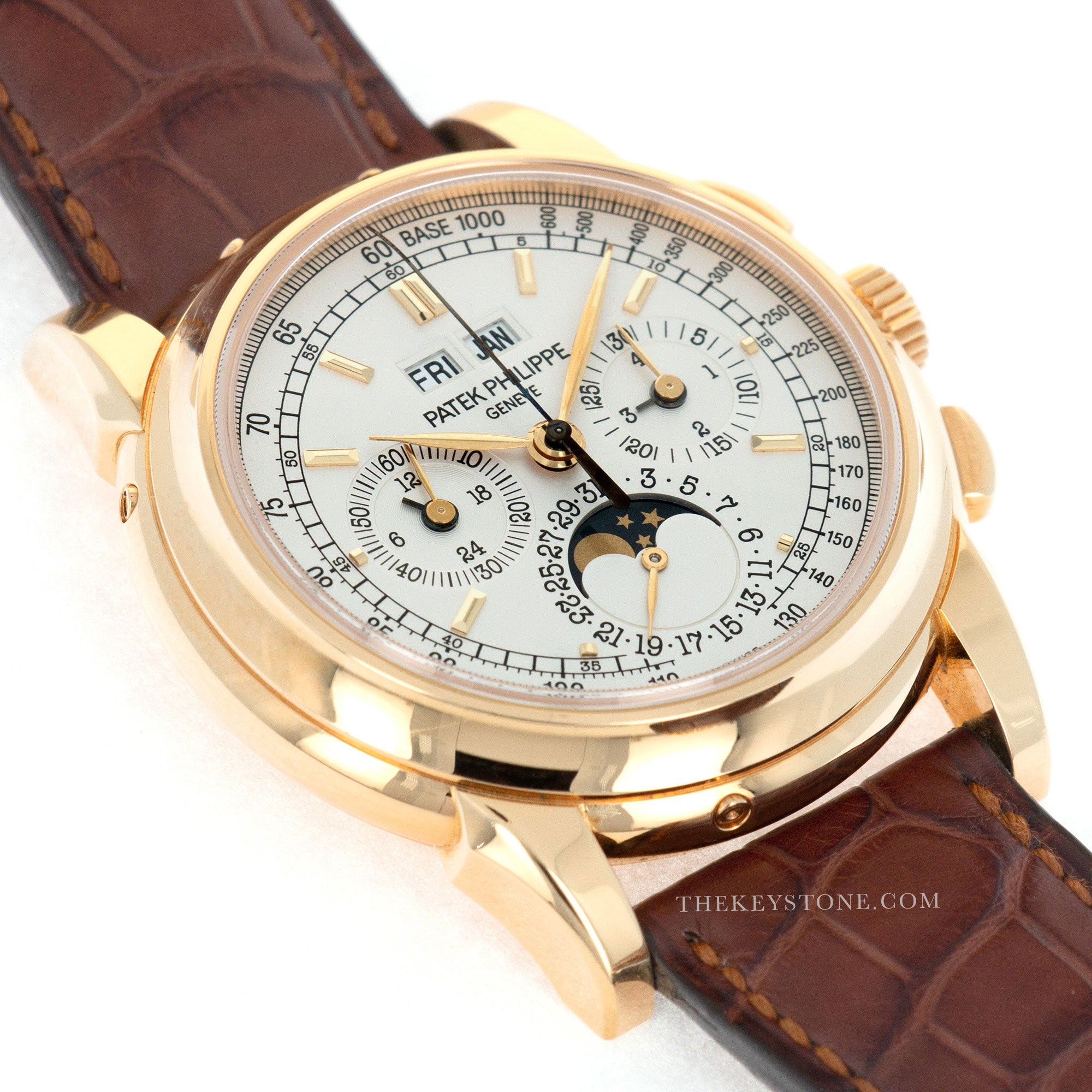 Patek Philippe - Patek Philippe Yellow Gold Perpetual Calendar Chronograph Watch Ref. 5970 - The Keystone Watches