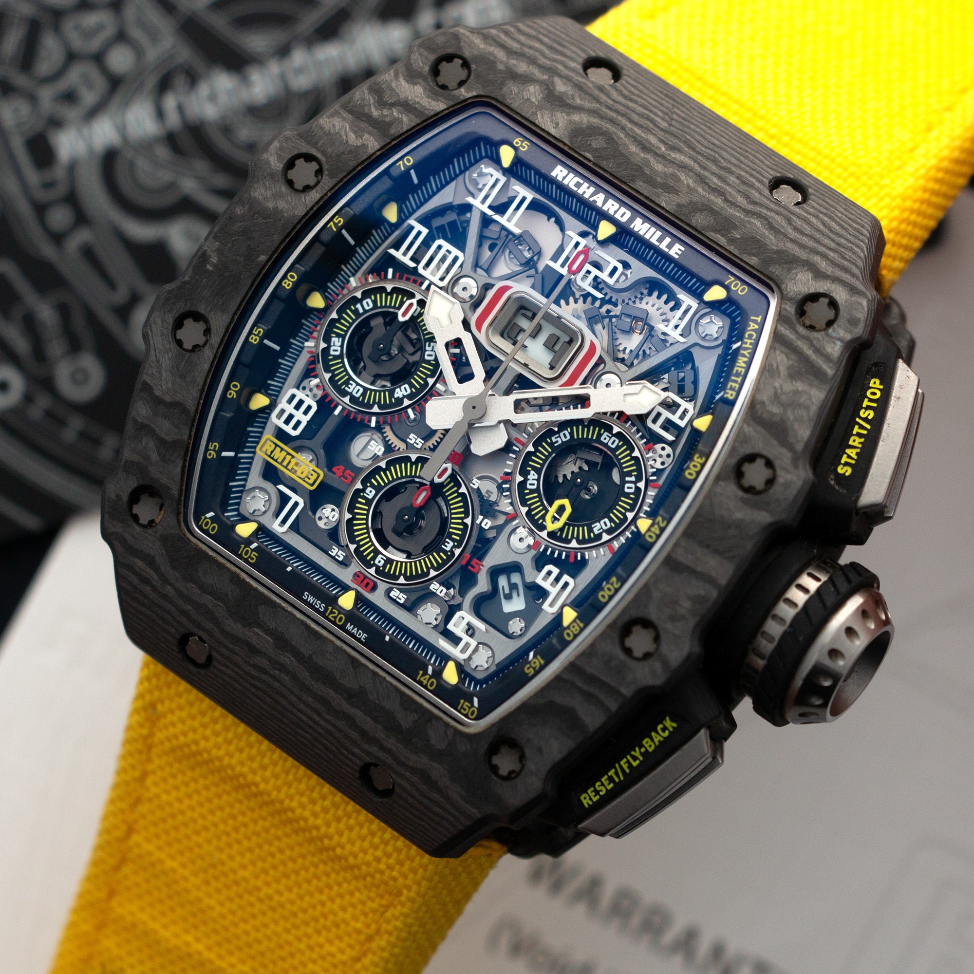 Richard Mille - Richard Mille RM11-03 Carbon TPT - The Keystone Watches