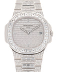 Patek Philippe - Patek Philippe White Gold Nautilus Watch Ref. 5719 - The Keystone Watches