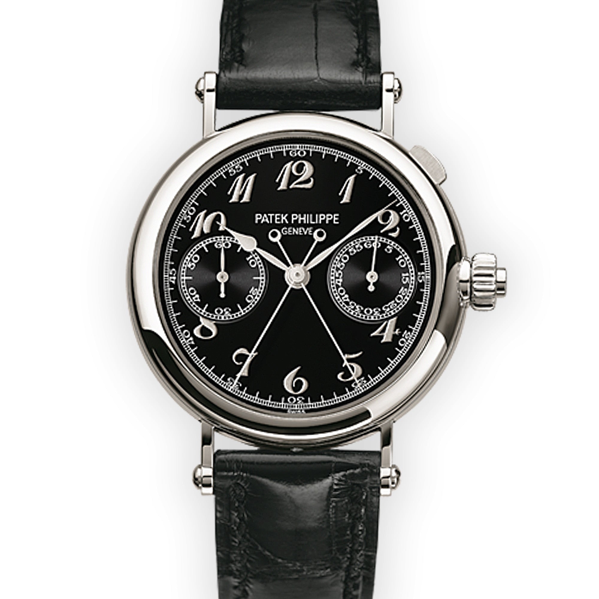 Patek Philippe - Patek Philippe Platinum Monopusher Split Seconds Chrono Ref. 5959, Double Sealed and Unworn - The Keystone Watches