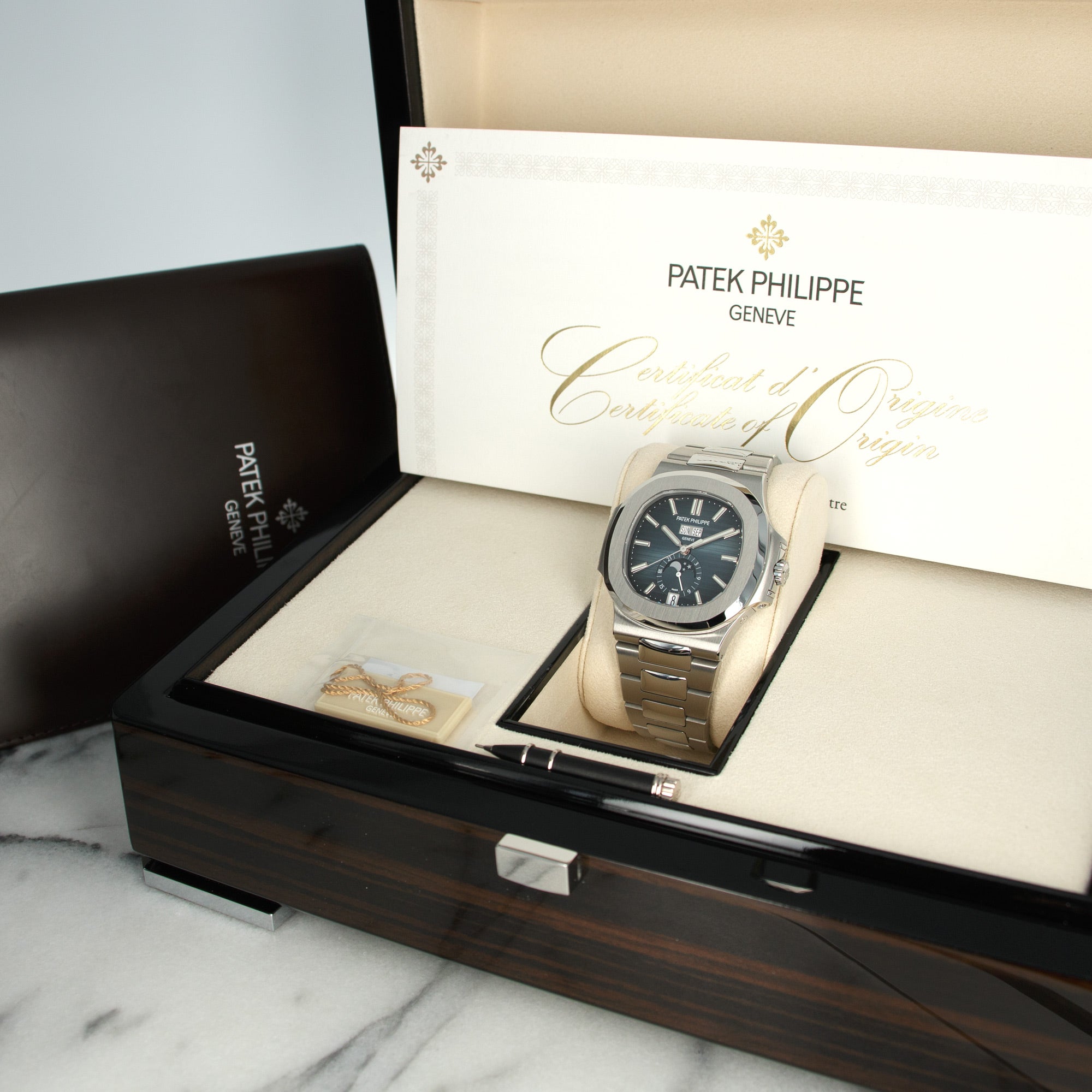 Patek Philippe - Patek Philippe Nautilus Annual Calendar Watch Ref. 5726 - The Keystone Watches