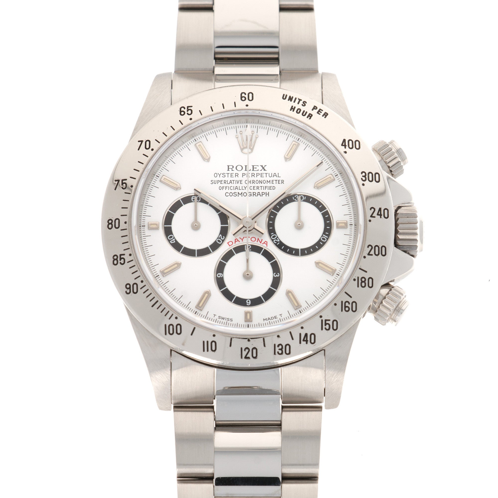 Rolex - Rolex Cosmograph Daytona Zenith Watch, Ref. 16520 with Original Warranty - The Keystone Watches