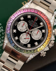 Rolex - Rolex White Gold Cosmograph Daytona Rainbow Watch Ref. 116599 - The Keystone Watches