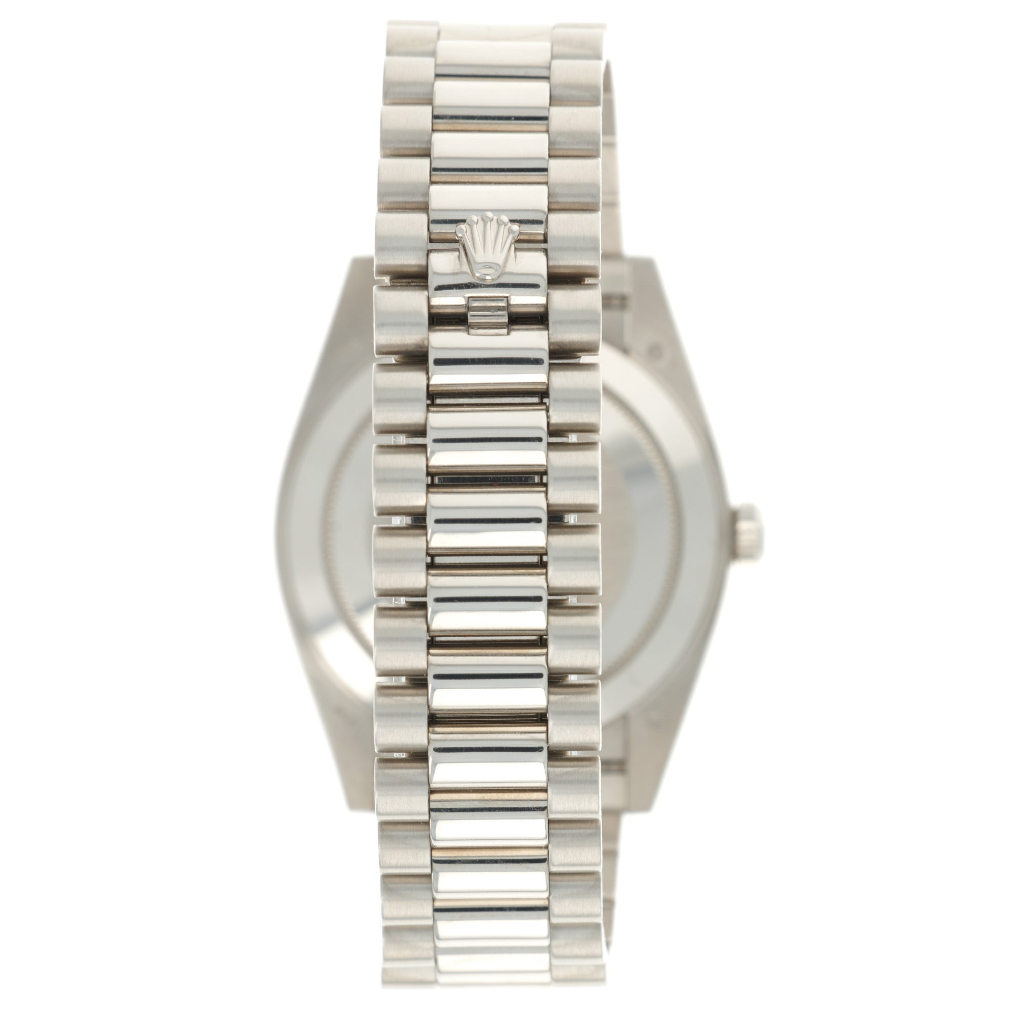 Rolex - Rolex Day-Date white gold baguette diamond dial ref. 228239 - The Keystone Watches