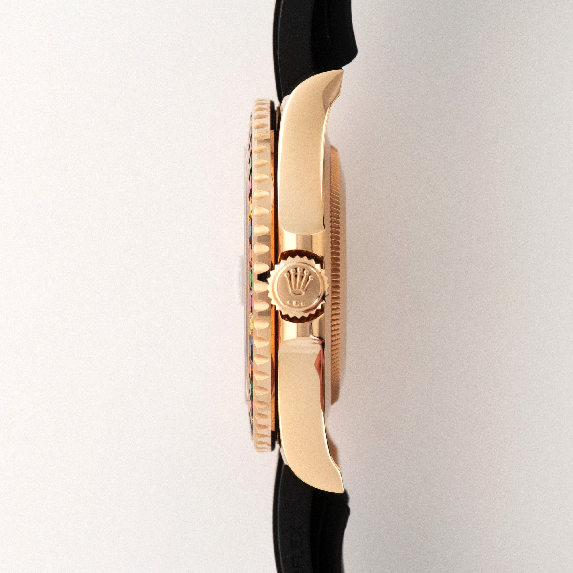 Rolex - Rolex Rose Gold Yacht-Master Rainbow Watch Ref. 116695 - The Keystone Watches