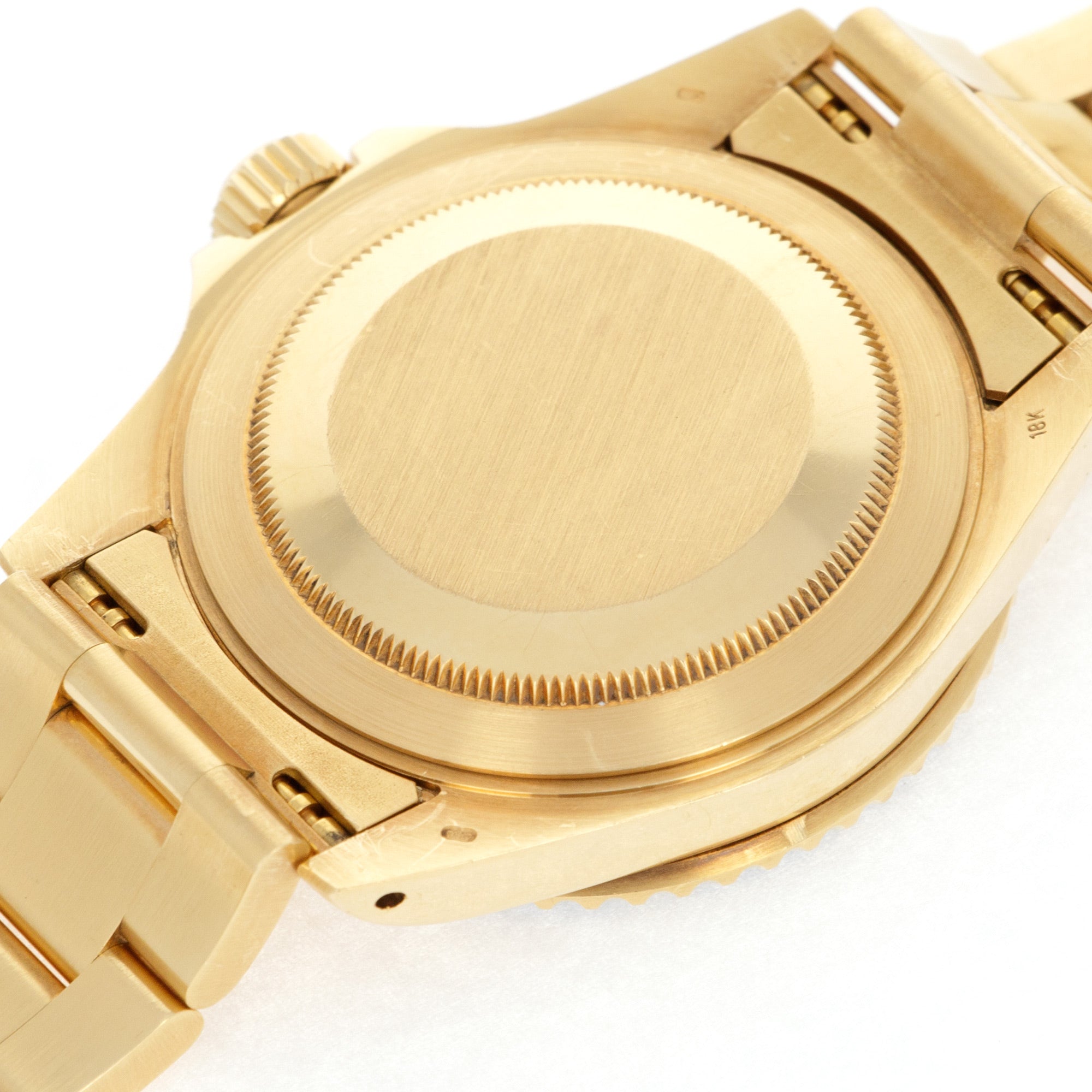 Rolex - Rolex Yellow Gold Submariner Ref. 16618 with Purple Hue Dial - The Keystone Watches