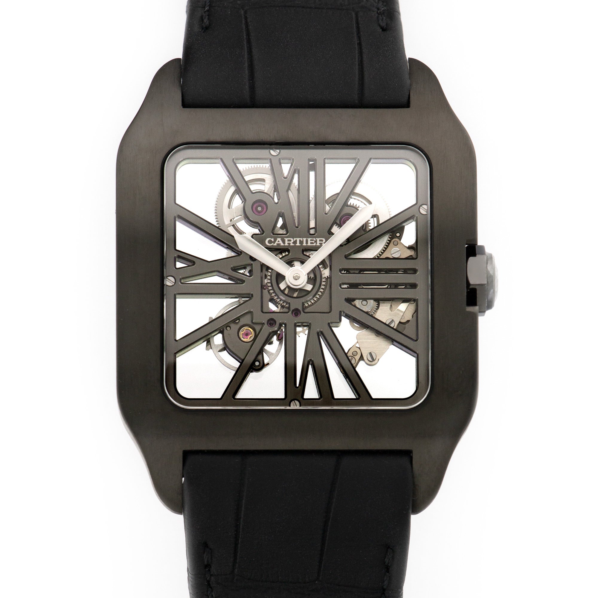 Cartier - Cartier Santos Dumont Skeletonized Watch Ref. W2020052 - The Keystone Watches